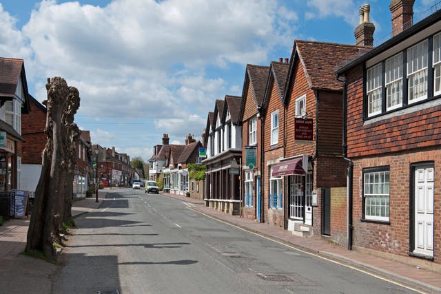 Wadhurst in East Sussex has been named as the best place to live in the UK (Patrick Nairne/Alamy/PA)