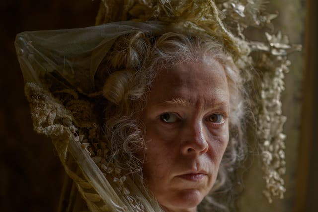 <p>Have at ’em, Havisham: Olivia Colman as the reclusive Miss Havisham in ‘Great Expectations'</p>
