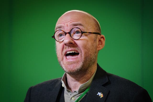 The future of the power-sharing deal between the Scottish Greens and the SNP is set to be determined, Patrick Harvie said. (Jane Barlow/PA)