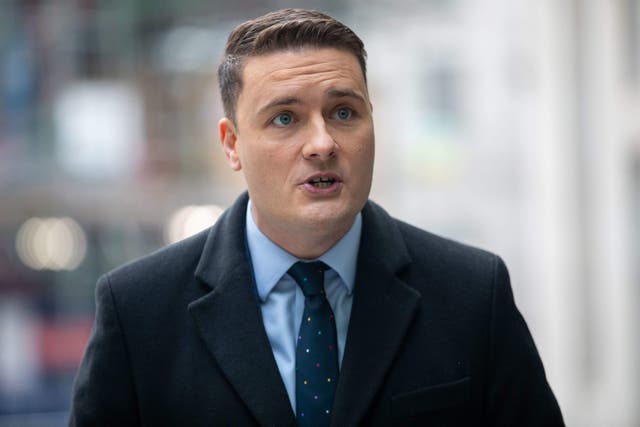 Shadow health secretary Wes Streeting (PA)