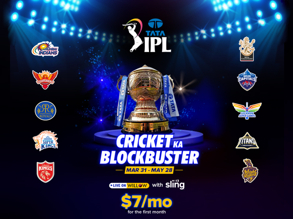 TATA IPL 2023: Here's how Sling TV can help you catch the action