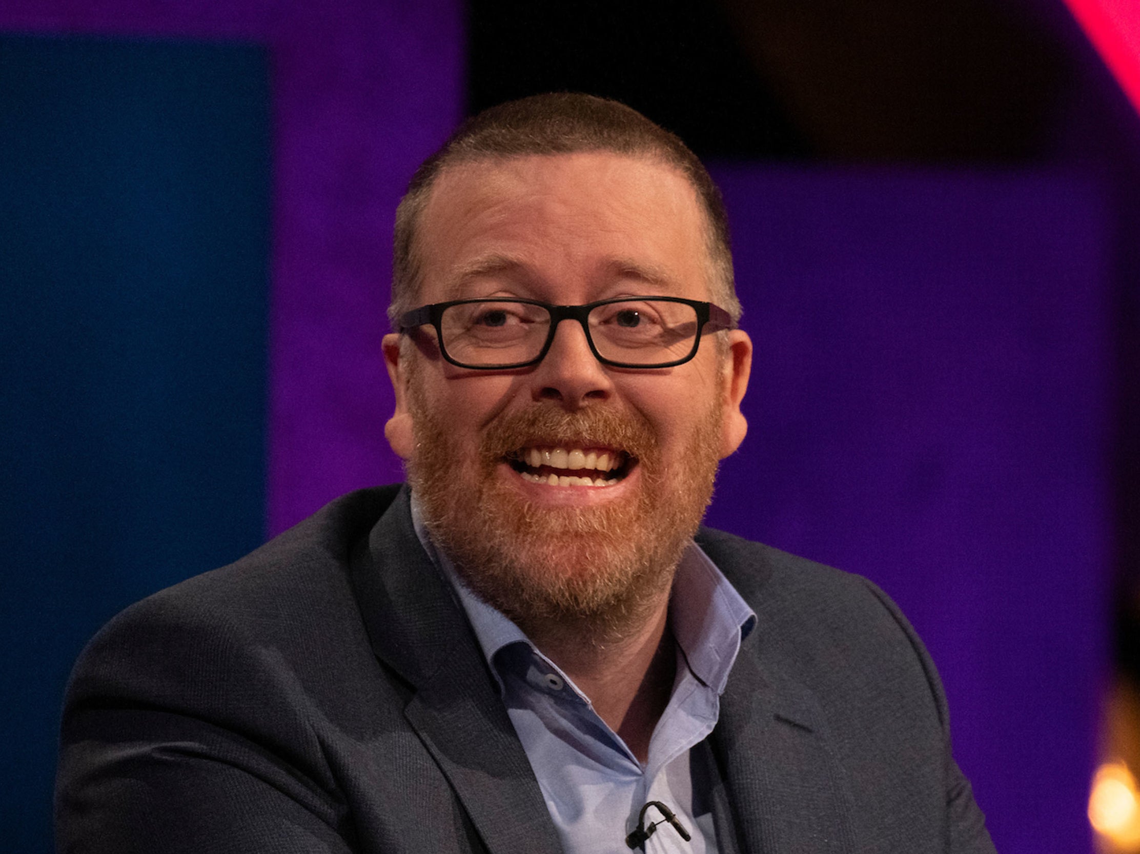 Frankie Boyle, host of ‘New World Order’ on BBC Two