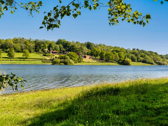 <p>Bewl Water reservoir near Wadhurst, East Sussex</p>