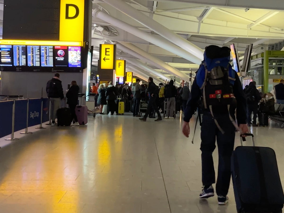 British Airways systems outage leaves dozens of flights cancelled in Heathrow chaos