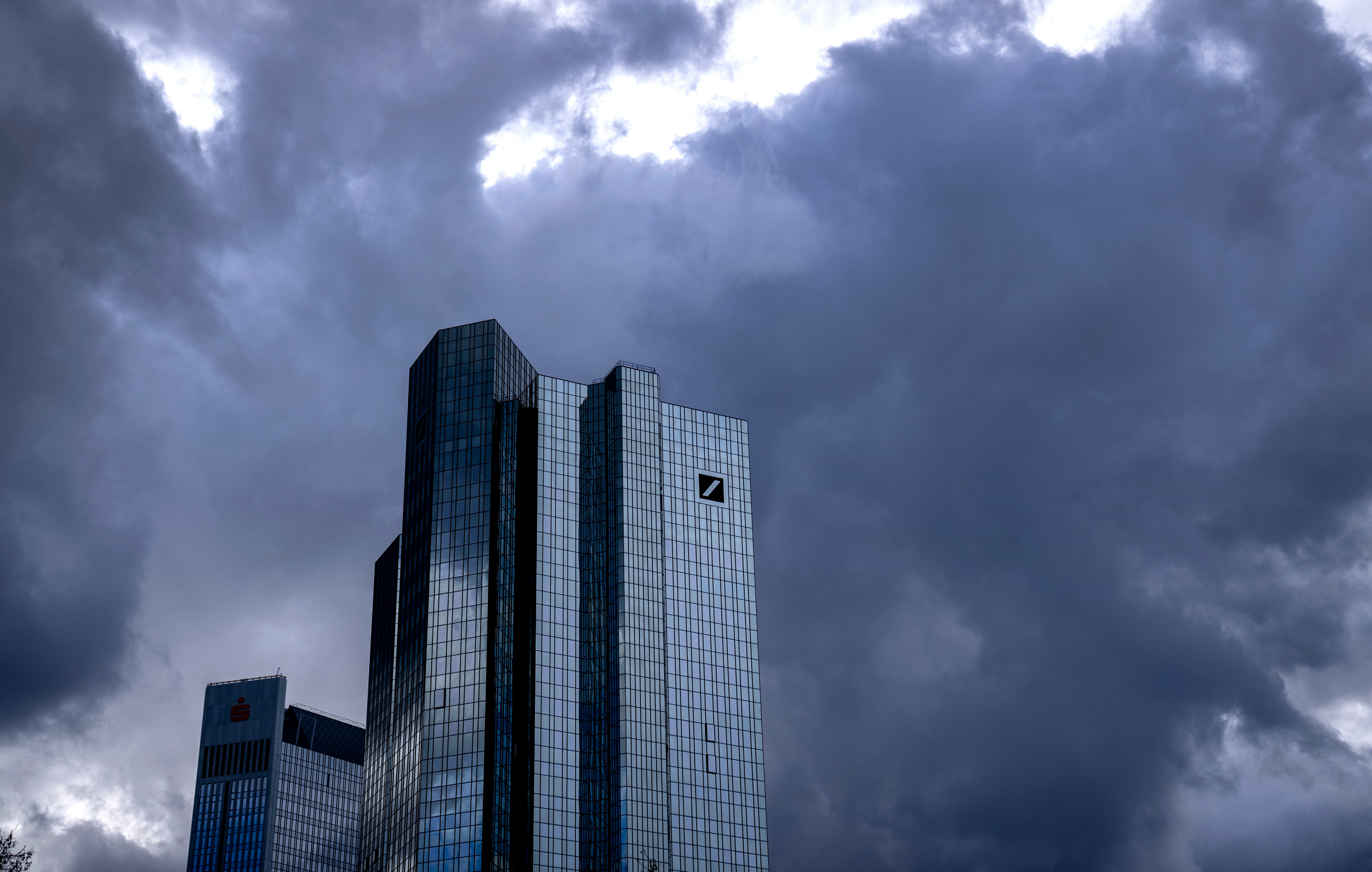 The headquarters of Deutsche Bank in Frankfurt on Friday