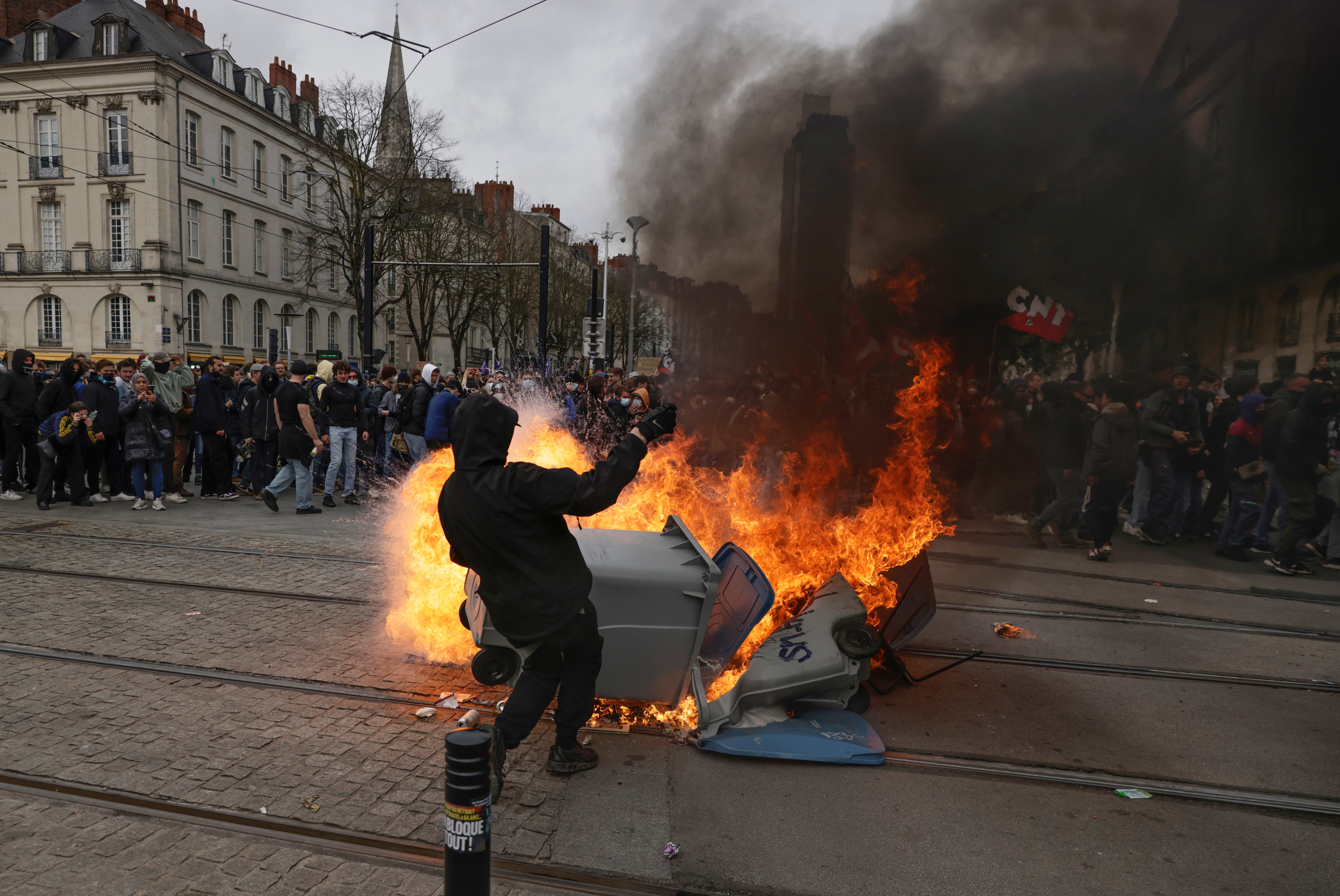 FRANCIA-PROTESTAS-FOTOGALERÍA