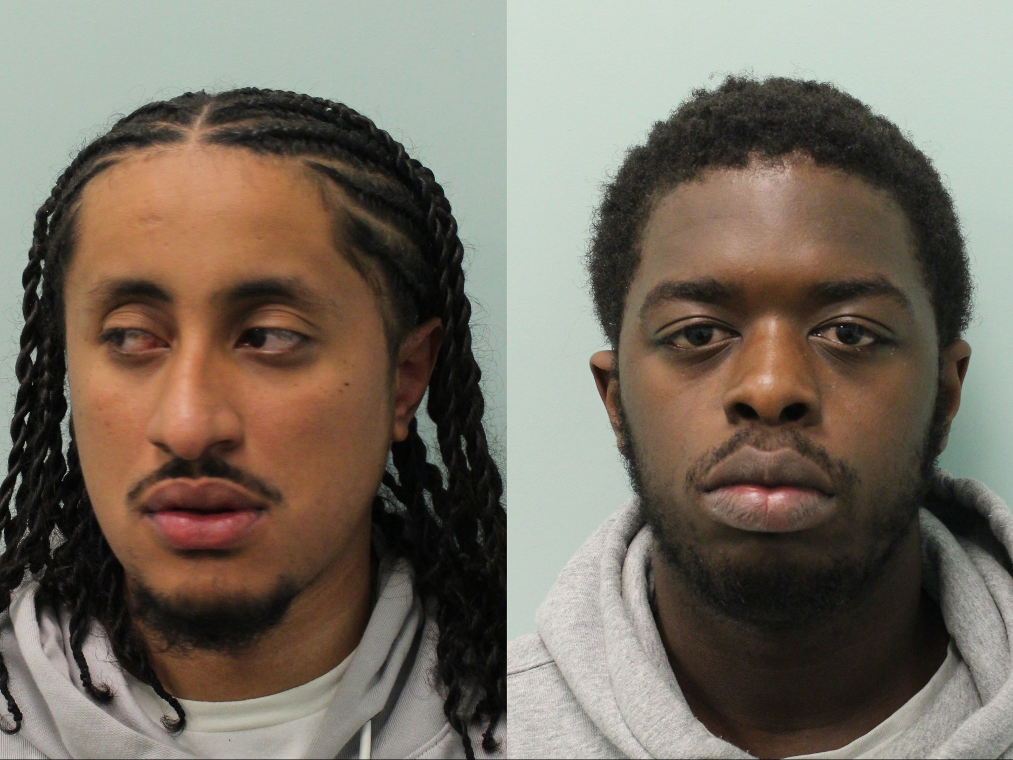 Ahmed Bana, 25, and Dante Campbell, 20, have both admitted to their roles in the robbery