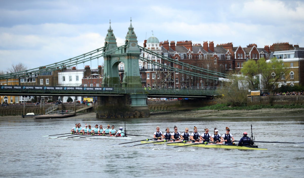 Boat Race 2023 LIVE: Cambridge and Oxford compete over four mile course on River Thames