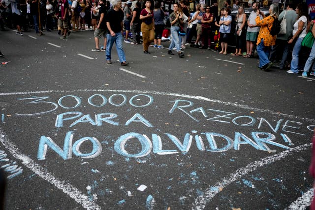 ARGENTINA-DICTADURA ANIVERSARIO