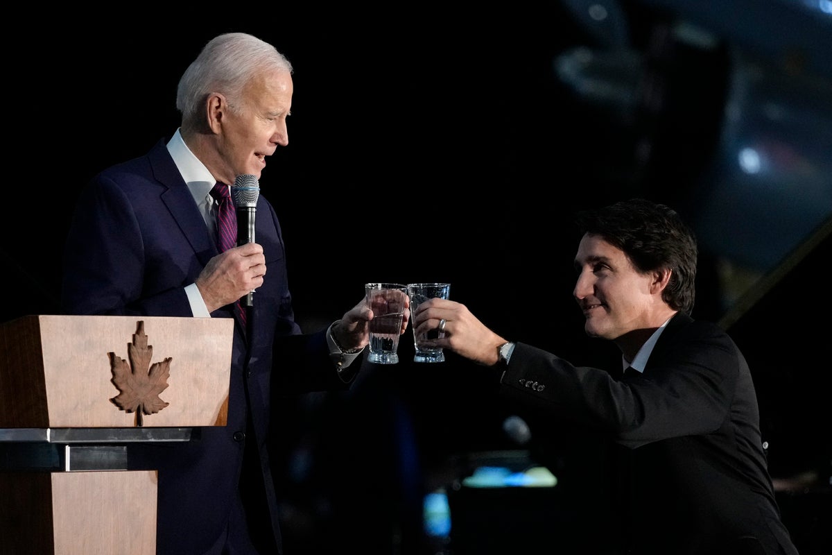 Biden gets rapturous reception in Ottawa speech – despite mixing Canada up with China