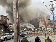 Explosion at chocolate factory leaves five dead and two missing