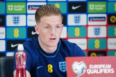 Jordan Pickford determined to be remembered as an England trophy winner