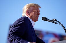 Trump rally - live: Ex-president says 2024 is ‘final battle’ in grievance-laden rally speech in Waco, Texas