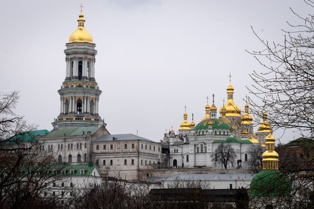 Russia Ukraine War Monastery