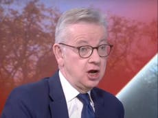 Michael Gove challenged over his cocaine use as he reveals ban on laughing gas
