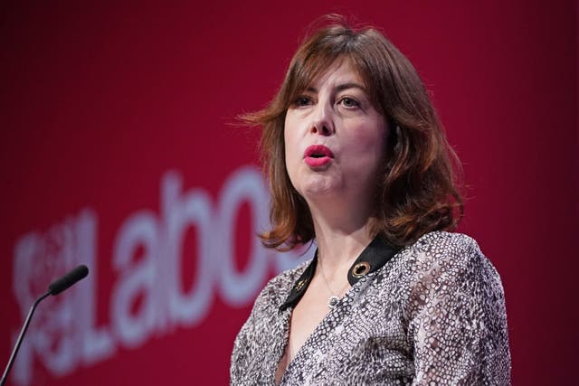 Shadow culture secretary Lucy Powell has said the employment of serving MPs as presenters on different media channels is ‘very concerning’ (Stefan Rousseau/PA)