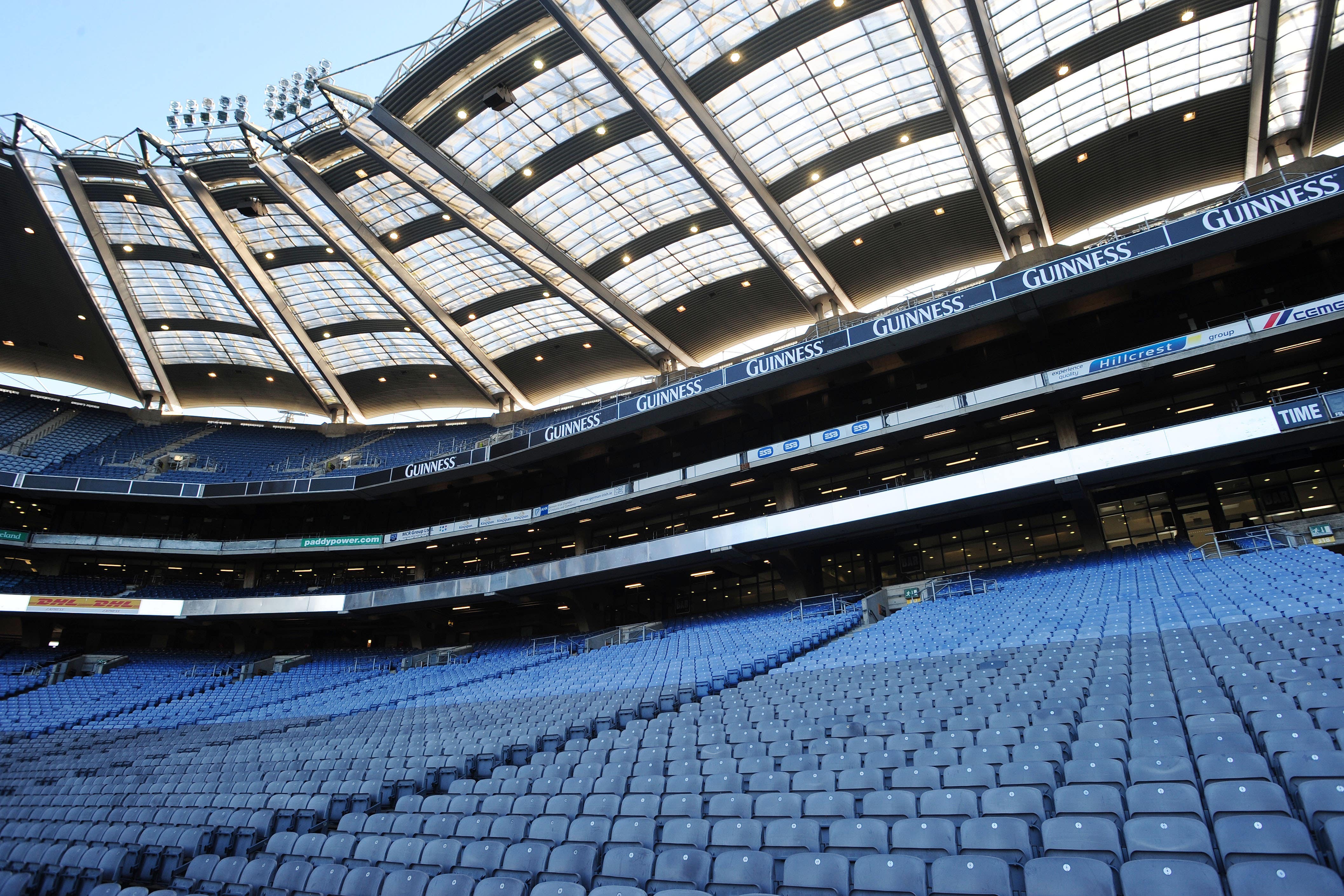 A general view showing the interior of Croke Park