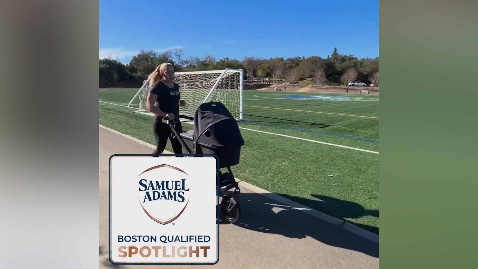 <p>Boston Marathon criticised after posting video of mother running nine days after giving birth</p>