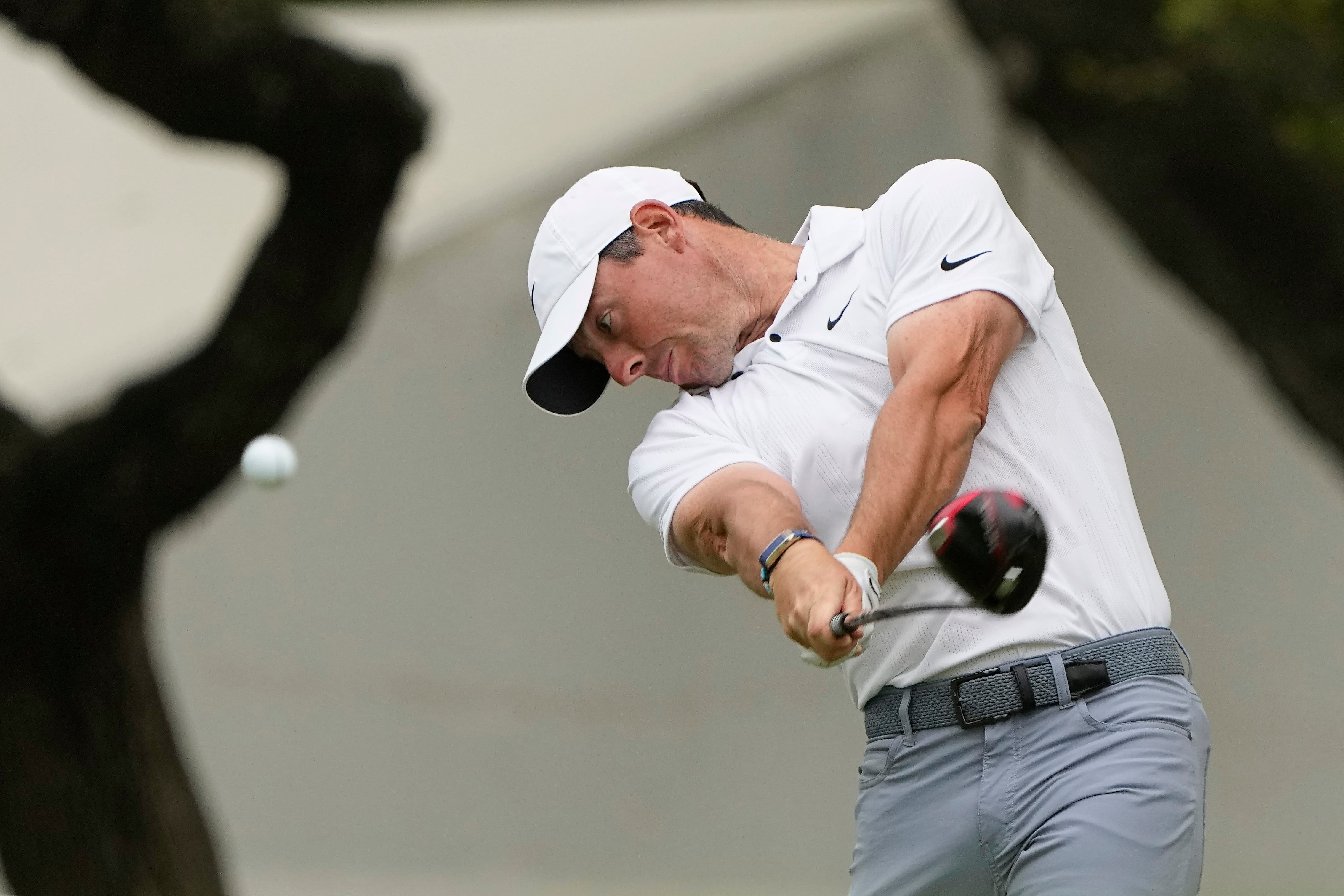 Rory McIlroy lost to Cameron Young in the semi-finals of the WGC-Dell Technologies Match Play (Eric Gay/AP)