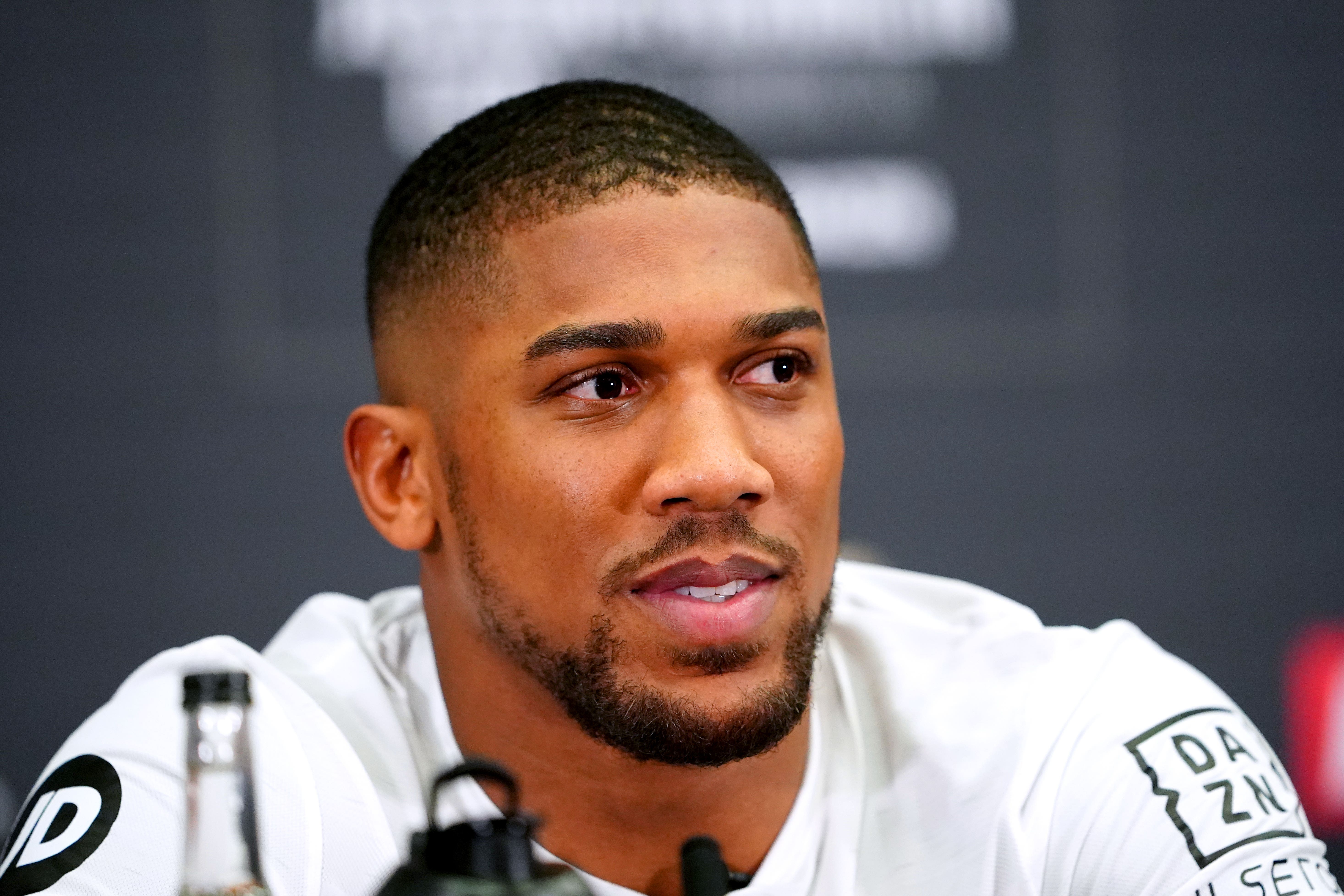 Anthony Joshua acknowledges he is approaching the last run of his professional career (Zac Goodwin/PA)