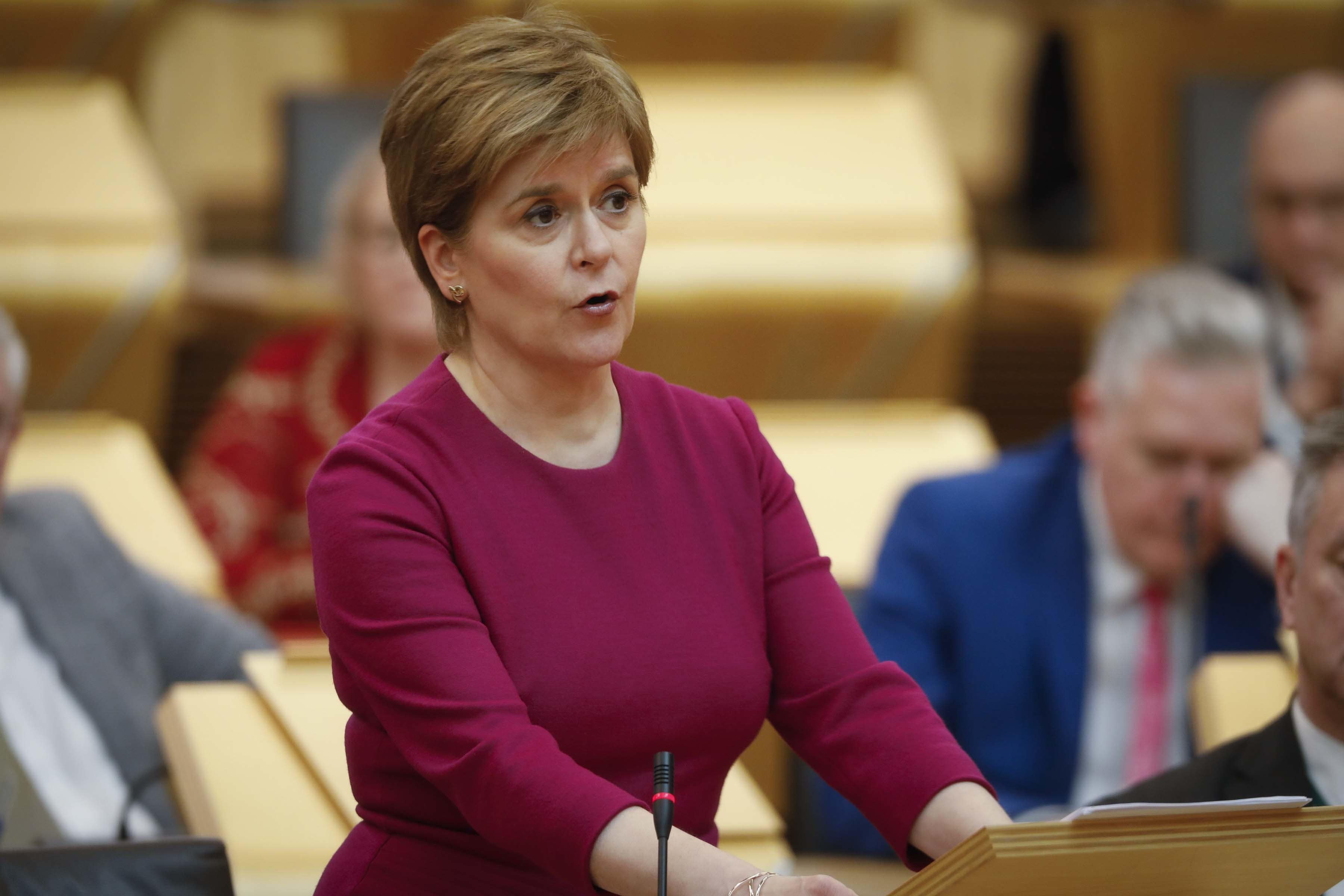 The First Minister said she may write a book on her experiences (Andew Cowan/PA)