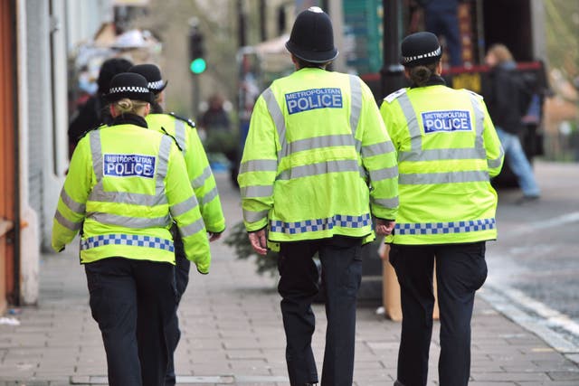 Parts of England and Wales will see increased police patrols as part of an anti-social behaviour crackdown (Anthony Devlin/PA)