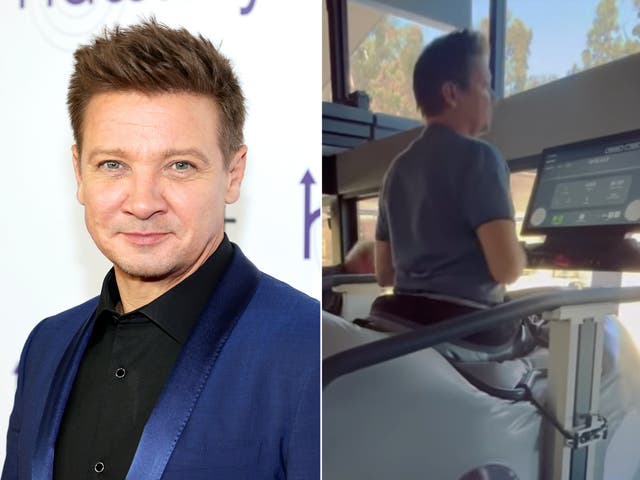 <p>Jeremy Renner broke more than 30 bones in the accident</p>