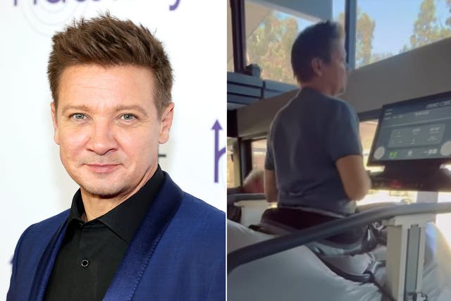 <p>Jeremy Renner broke more than 30 bones in the accident</p>