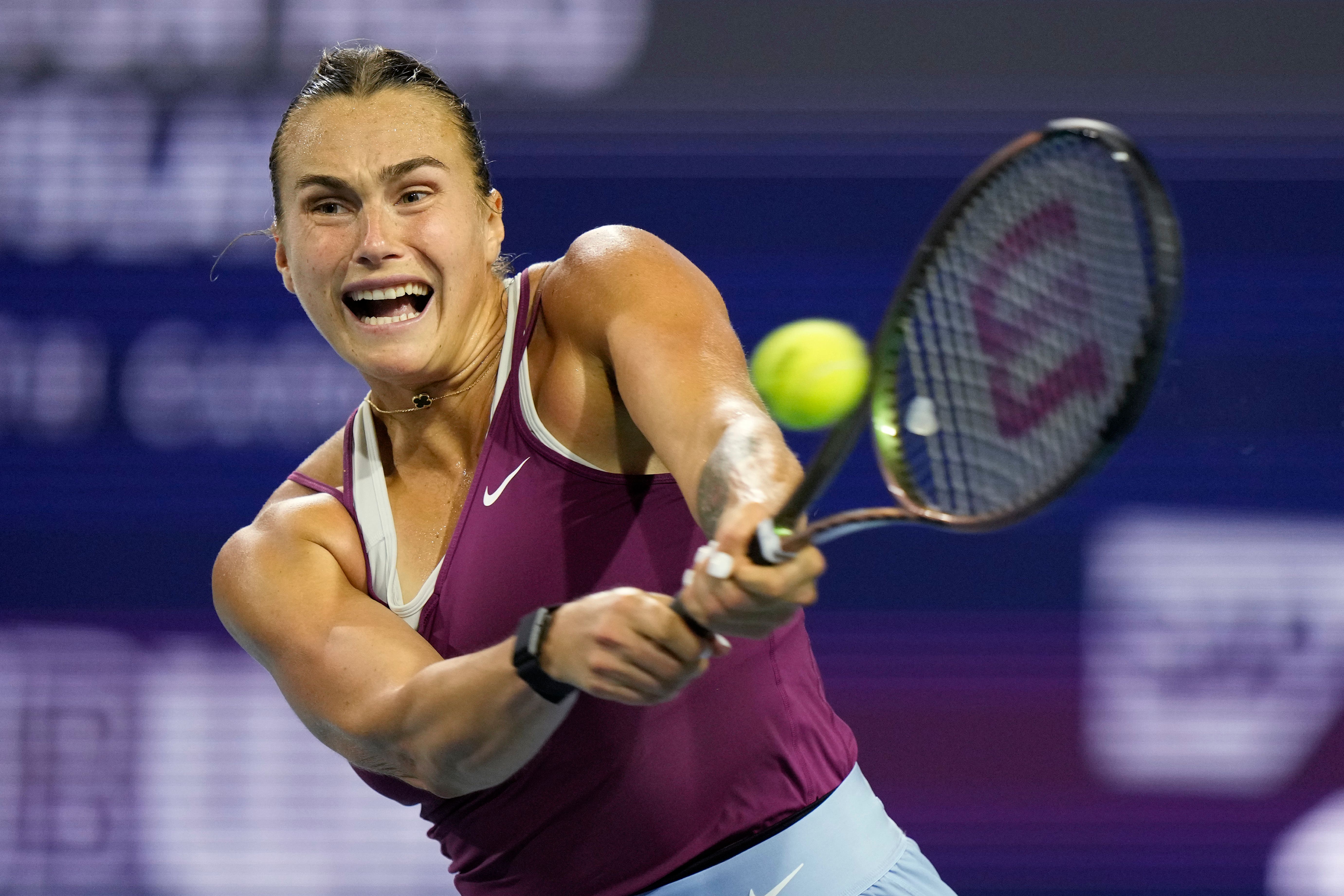 Aryna Sabalenka marches on in Miami with win over Marie Bouzkova The Independent