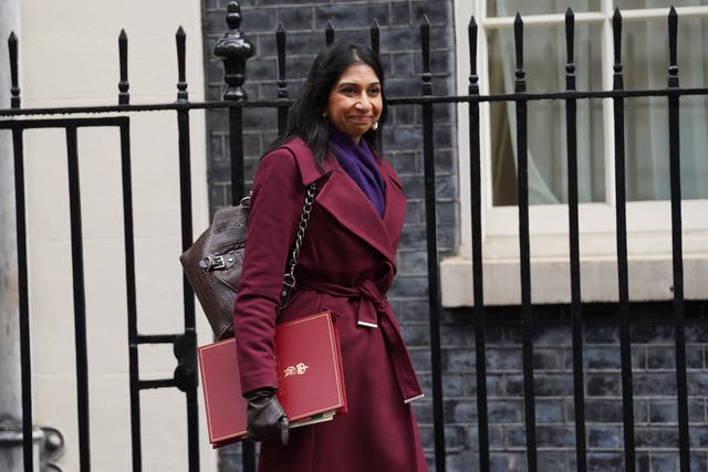 Home Secretary Suella Braverman (Stefan Rousseau/PA)