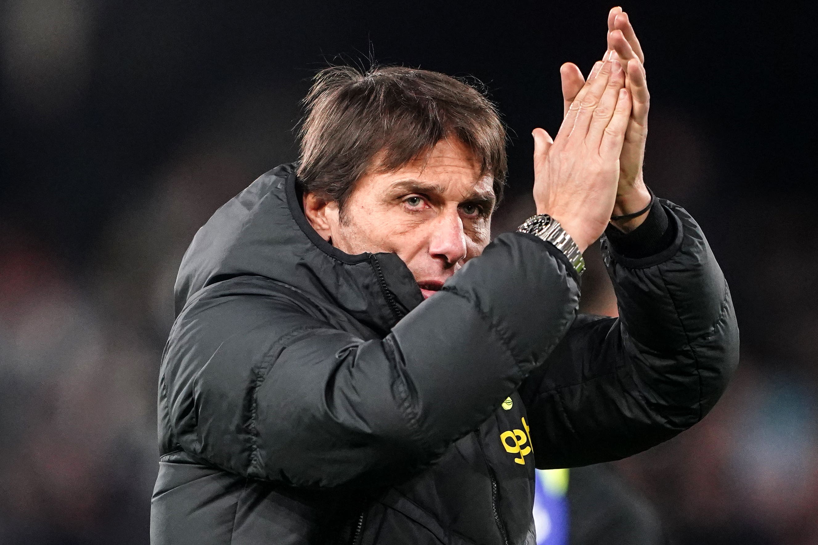 Antonio Conte’s Tottenham exit set a new Premier League record (Zac Goodwin/PA)