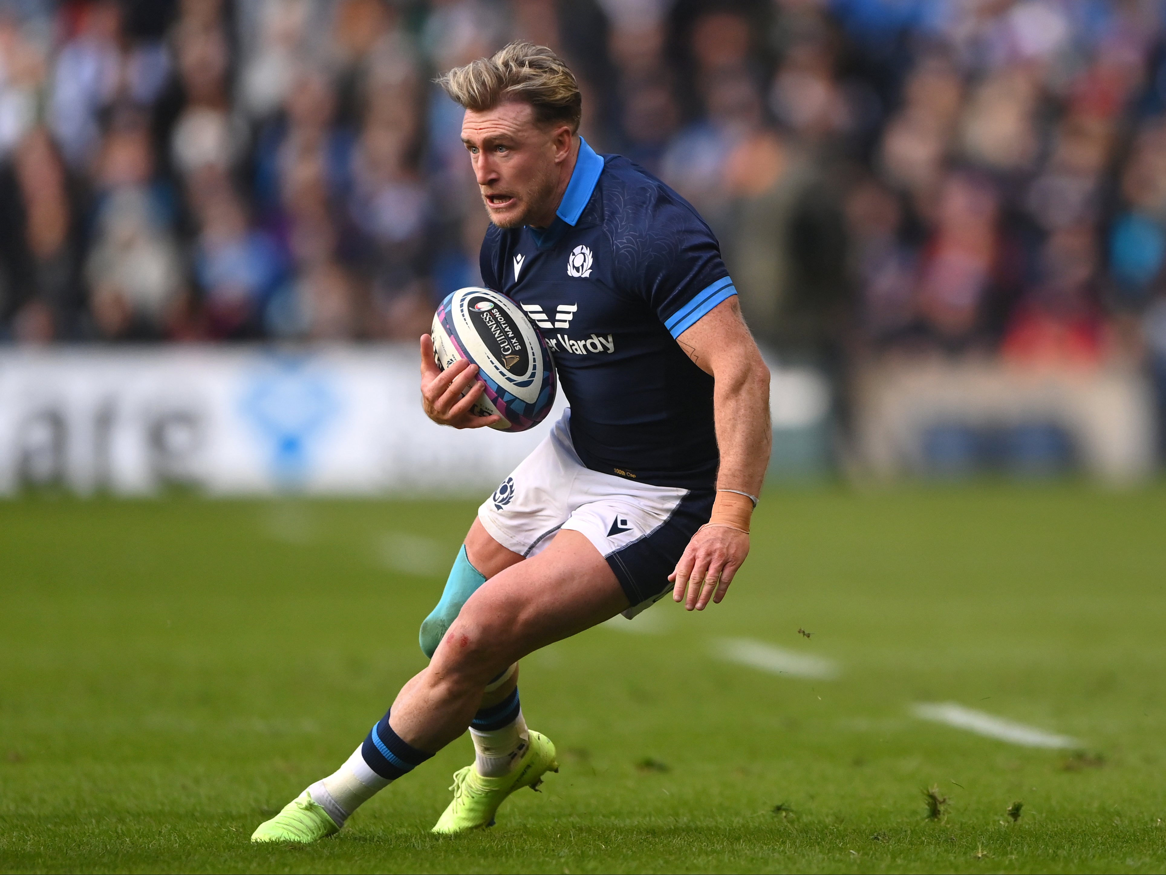 Stuart Hogg has won 100 Scotland caps but will retire after this autumn’s World Cup