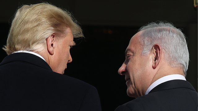 <p>Donald Trump backs Netanyahu’s preference for targeting Iran’s nuclear projects and its oil exports</p>