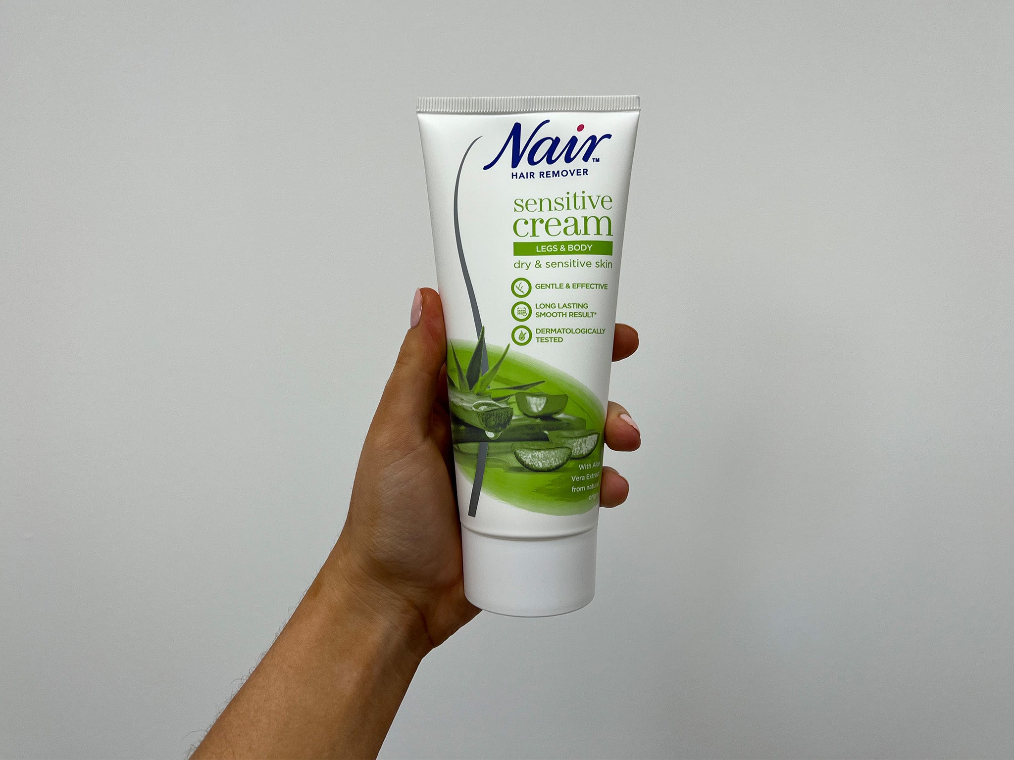 Nair hair remover sensitive cream