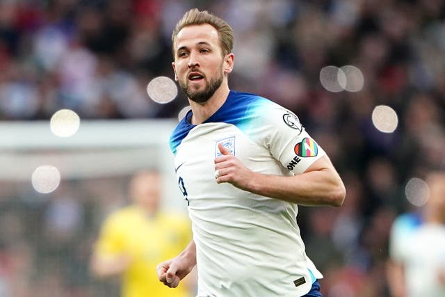 England captain Harry Kane was thankful for support on Monday (Zac Goodwin/PA)