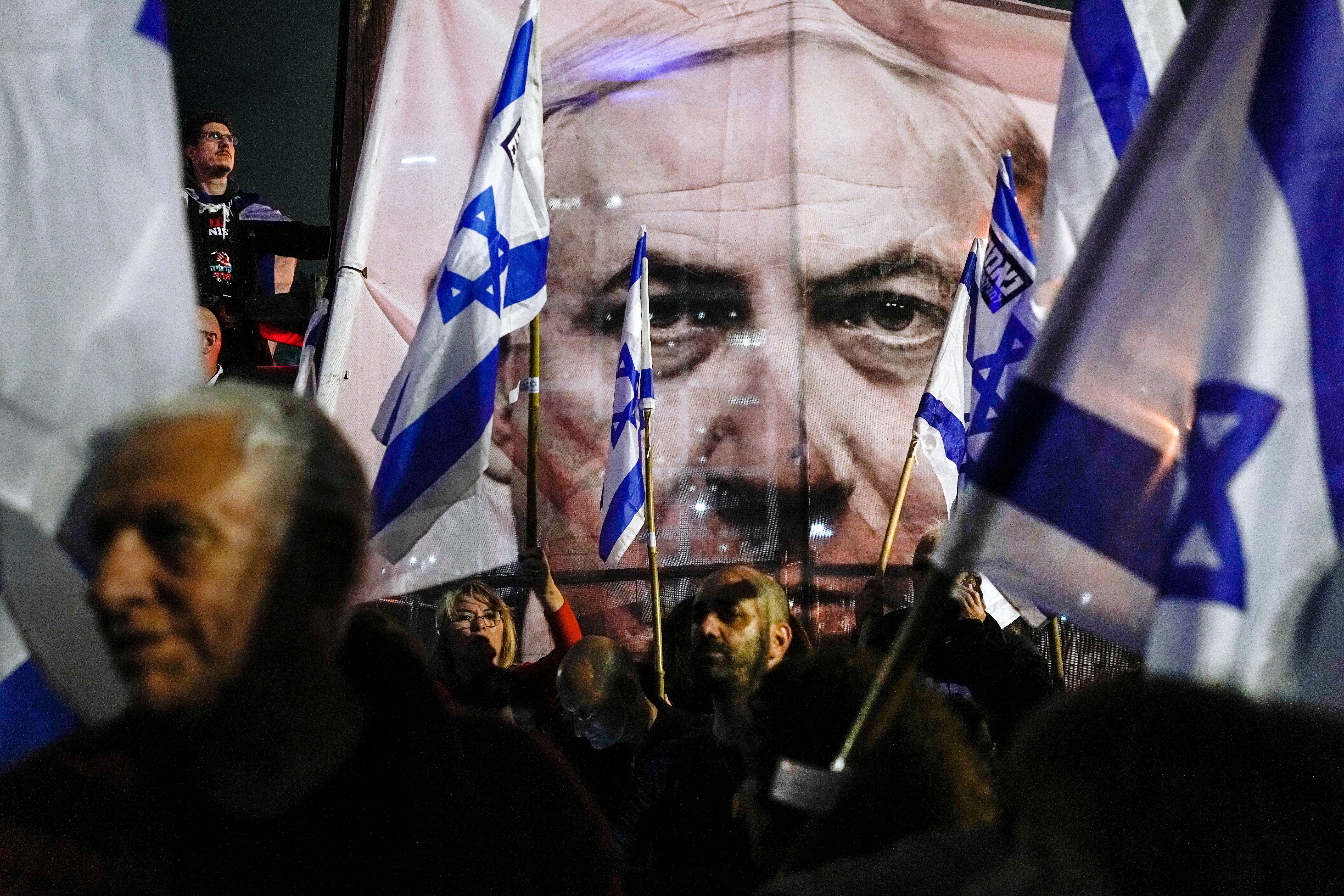 Protests against Netanyahu have gone on for days