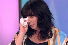 Coleen Nolan tearfully discusses sister Linda’s cancer news on Loose Women