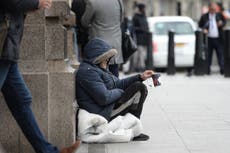 ‘Homelessness is not a crime’: Charities condemn government crackdown on ‘nuisance’ beggars
