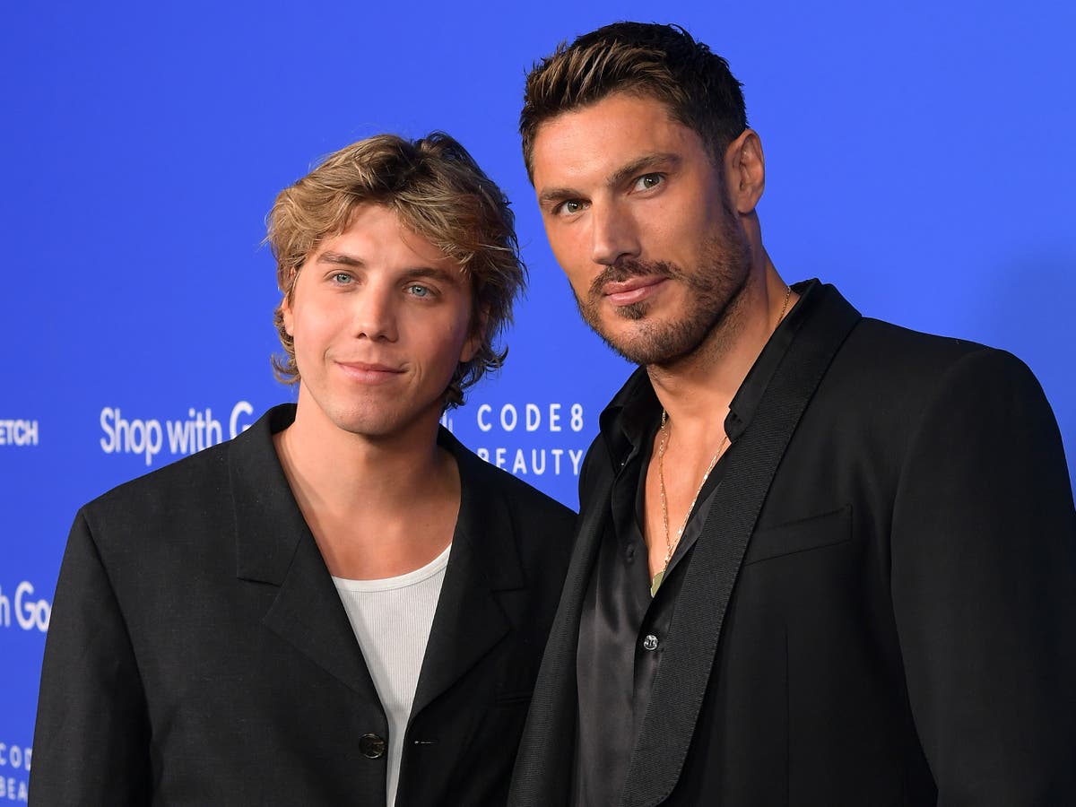 You star Lukas Gage confirms relationship with hairstylist Chris ...