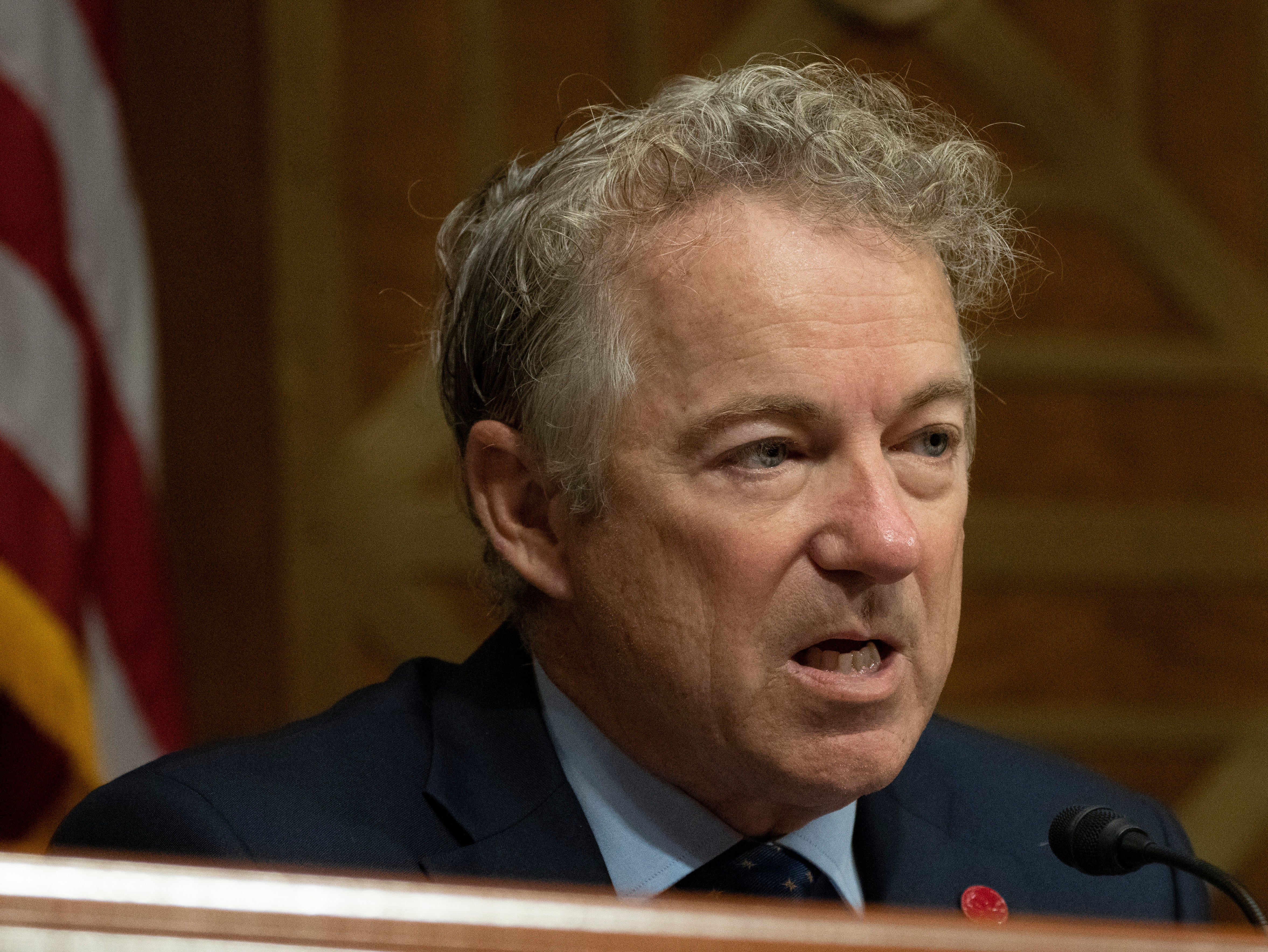 Rand Paul has called into question Mitch McConnell’s dehydration diagnosis