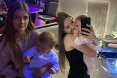 Teen mum who discovered she was pregnant on her 15th birthday uses TikTok to pay for childcare