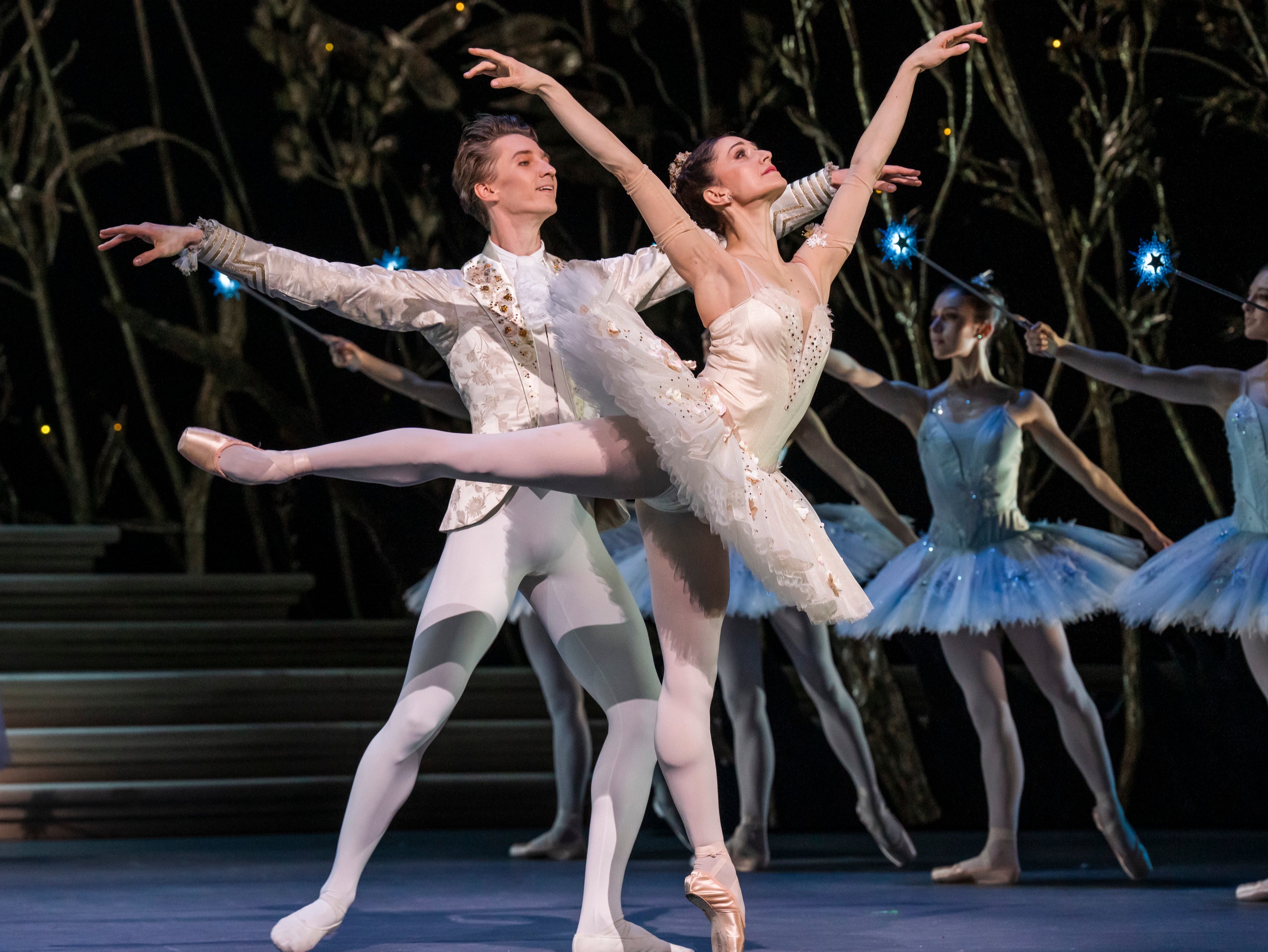 Vadim Muntagirov and Marianela Nunez in Frederick Ashton’s ‘Cinderella', 2023