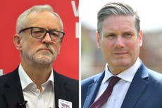 Starmer reiterates Corbyn’s days as Labour MP are over after long-standing row over Hamas