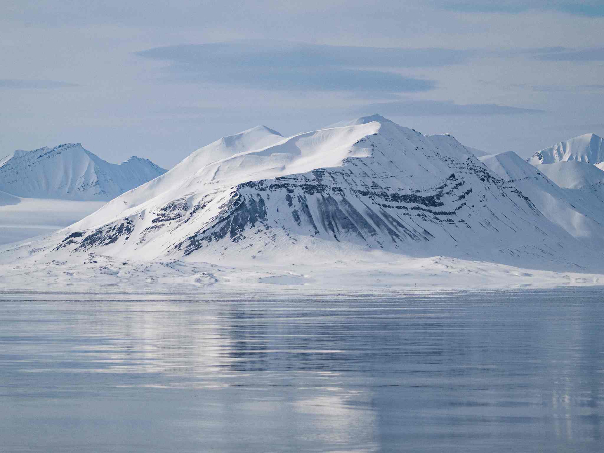 <p>Svalbard, a demilitarised Rorschach blot of rock, lies roughly halfway between Norway and the North Pole </p>