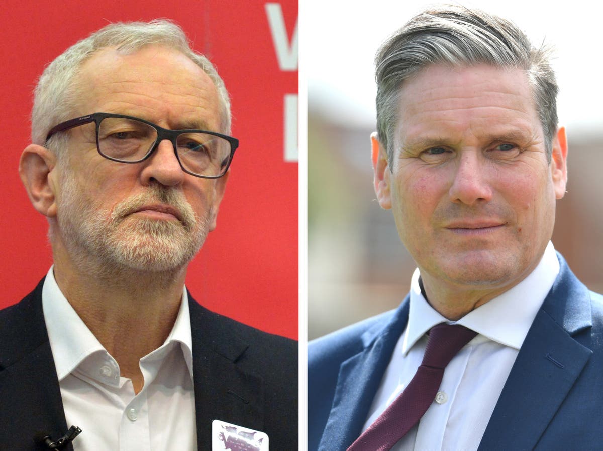 Keir Starmer accused of ‘behaving like Putin’ as Corbyn blocked from standing