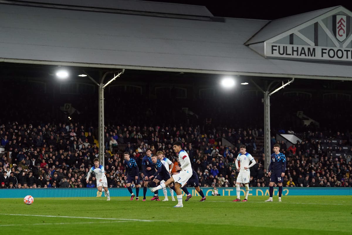 England Under-21s beaten by Croatia