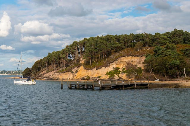 Oil from the Poole Harbour pipeline leak has washed up on the shores of Brownsea Island – a wildlife haven and protected site of special scientific interest (Alamy/PA)