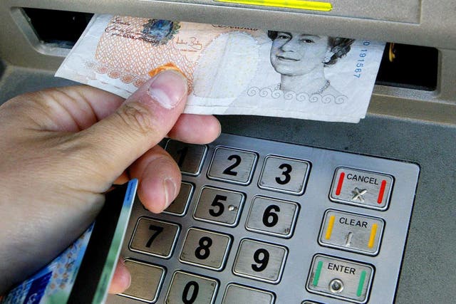 Nearly half of people have recently been somewhere that has not accepted or has discouraged the use of cash, according to ATM network Link (Gareth Fuller/PA)