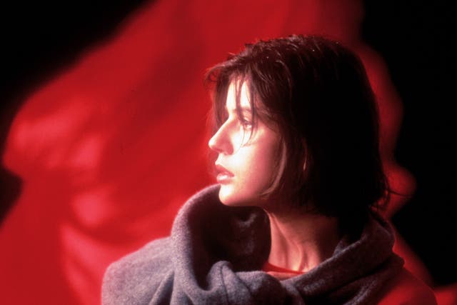 <p>Irène Jacob in Krzysztof Kieślowski’s ‘Three Colours Red’, which is being re-released in UK cinemas in April </p>
