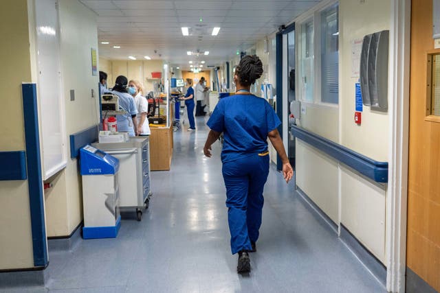 NHS England chief strategy officer Chris Hopson says the NHS needs more staff but the service could also work differently (Jeff Moore/PA)